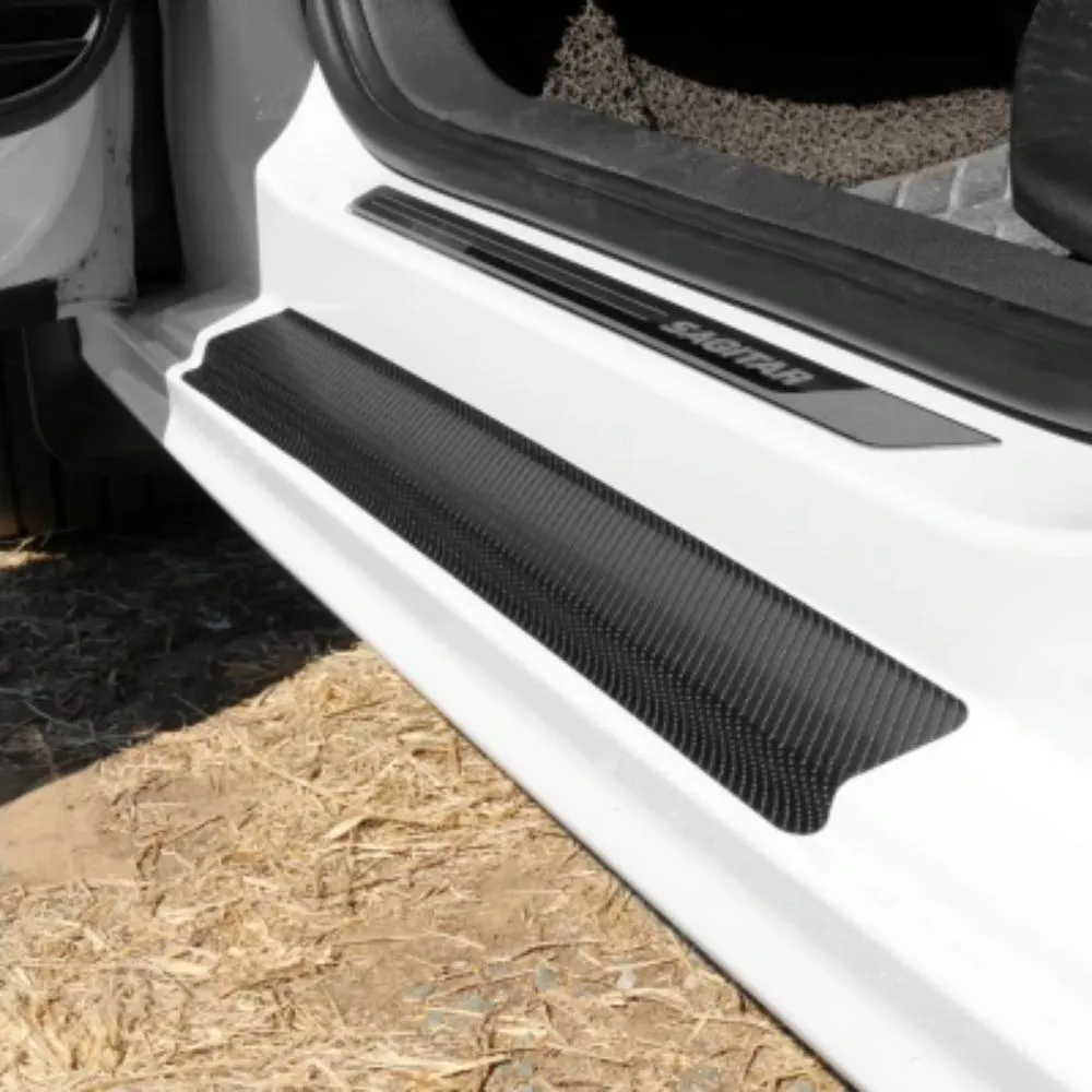 Carbon Fiber Car Threshold Sticker (4PCS)