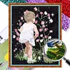 Girl - 9CT Full Beaded Cross Stitch Kit(40x54cm)
