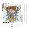 >SALE<5D Big Eyes Doll Diamond Painting Full Round Drill Rhinestone Kit (B956)