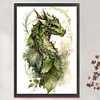 (Big Size)Dragon - 11CT Stamped Cross Stitch - 50*70cm