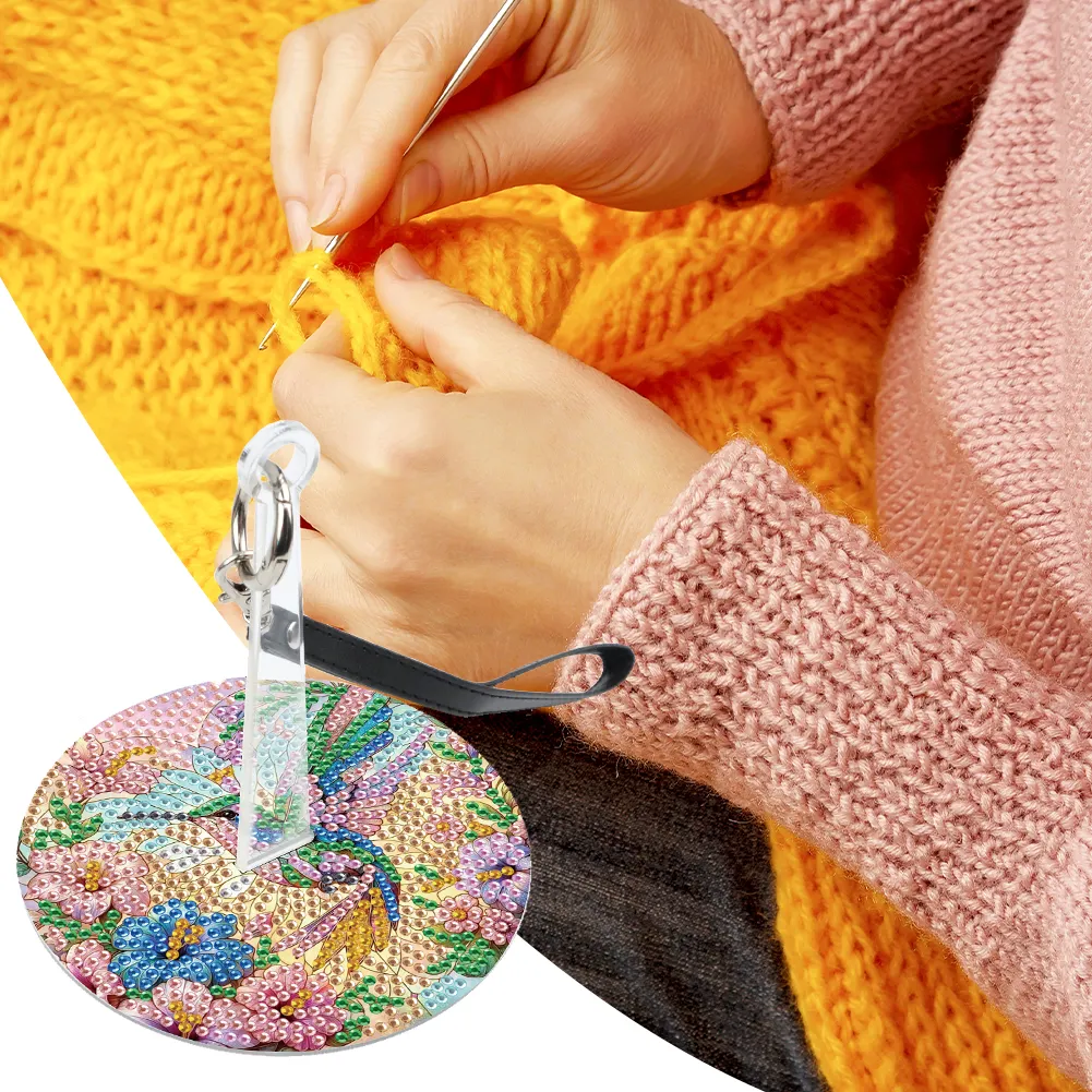DIY 5D Diamond Painting Kit Wrist Yarn Holder Diamond Art Yarn Holder (Bird A)