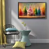 Tree-Full Embroidery 3 strands 11CT Stamped Cross Stitch-66*40CM-Large Size