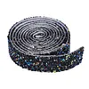 【Wholesale Discount】1m Crystal Diamond Sticker Rhinestone Strip Self Adhesive Ribbon DIY Crafts