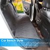 Dog Seat Cover for Back Seat, 100% Waterproof Dog Car Seat Covers with Mesh Window, Scratch Prevent Antinslip Dog Car Hammock, Car Seat Covers for Dogs, Dog Backseat Cover