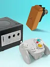 NGC BT Controller Wireless Receiver Low Input Latency Wireless Game Cube Controller Classic Gamepad Receivers Adapter Compatible With GameCube & for Wii