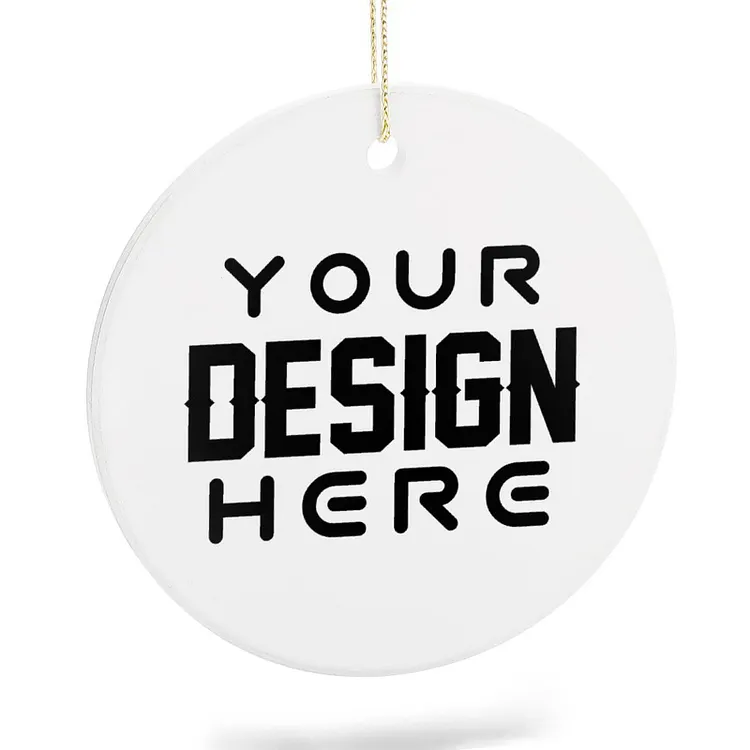 Personalized Design  Souvenirs Circular Pendant Full Print-Made in USA