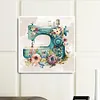 Sewing Machine - Paint by Numbers Acrylic Painting 20*20CM(HOT)