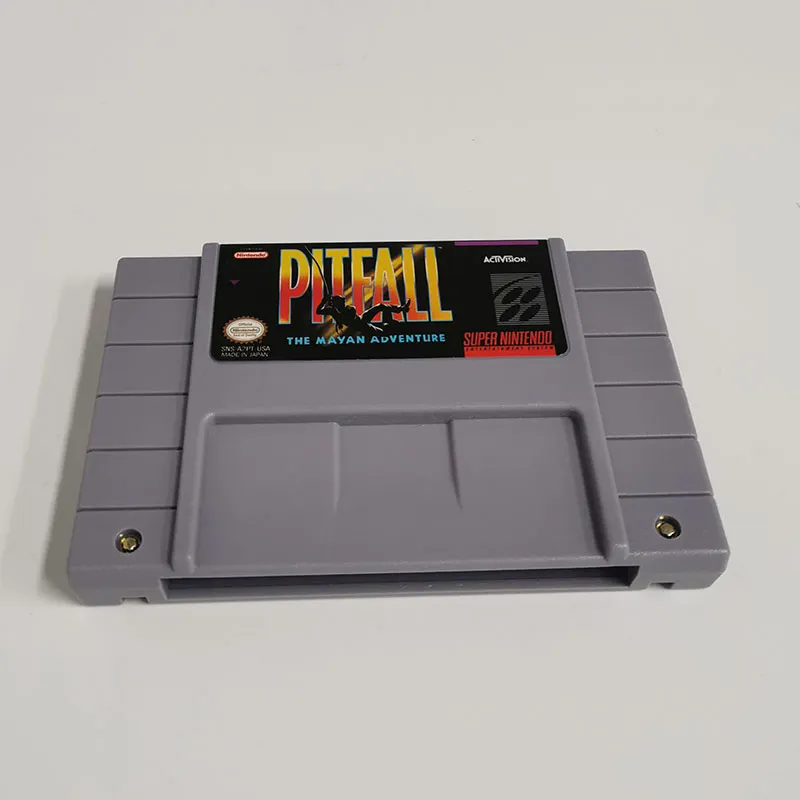 Pitfall: The Mayan Adventure SNES For Super Nintendo Entertainment System - 16 Bit US Version Game Cartridge