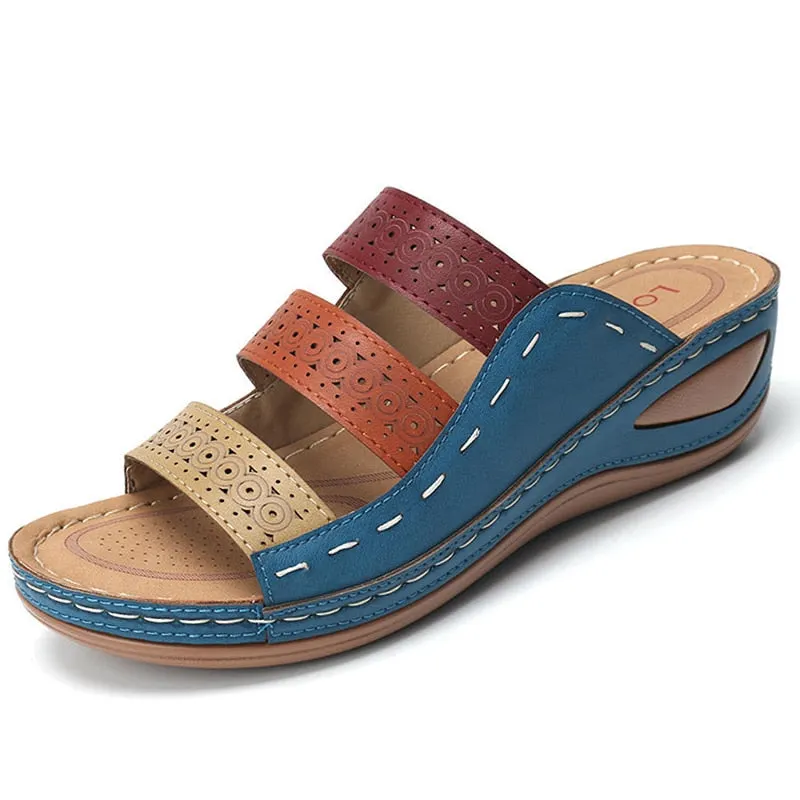 Women Sandals 2020 Fashion Wedges Shoes For Women Slippers Summer Shoes With Heels Sandals Flip Flops Women Beach Casual Shoes