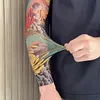Ultra-thin tattoo flower arm ice sleeves summer anti-ultraviolet ice silk sunscreen sleeves