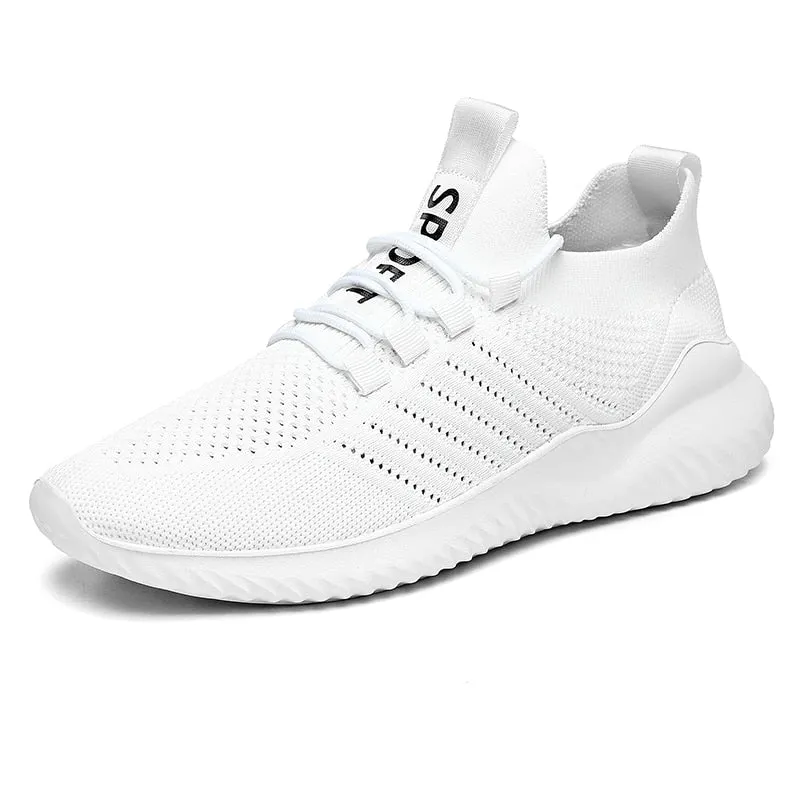 Mesh Men Casual Shoes Breathable Summer Mens Sneakers Trend Lightweight Black Walking Big Size Man Tenis Shoe Zapatillas Hombre