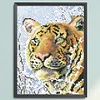 Tiger - 9CT Partial Beaded Cross Stitch Kit(20x28cm)