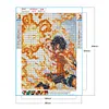 Kits One Piece Ace  - Full Round Diamond Painting  30*40cm