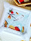 Cross Stitch Hoops Frames Plastic Rectangular DIY Sewing Tools
