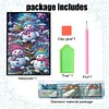 (US Local)50-Page A5 Christmas Snowman Diamond Painting Notebook for Adult Holiday Gift