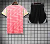 2025/2026 Real Madrid Pre-Match Training Pink Shirt+Shorts 1:1 Thai Quality