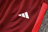 Joyfball 2024/2025 Brazil International Half-Pull Training Suit Red Football Shirt 1:1 Thai Quality