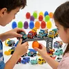 12/20 Pack Colorful Easter Egg Fillers Presents for Girls Boys Kids Toddlers
