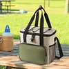Portable Insulation Bag Large Capacity Ice Shoulder Pack Waterproof Picnic Bag