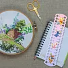 Cartoon Bear Embroidery Floss Row Line Board Cross Stitch Thread Holder