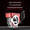 Car Aromatherapy Solar Engine Turbine Rotating Car Perfume Decoration
