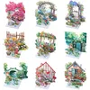 3D Puzzle Acrylic Diamond Painting DIY Special Shaped Desk Ornament Kit