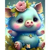 【Limited Stock Sale】Pig-Paint by Numbers Acrylic Painting 40*50CM