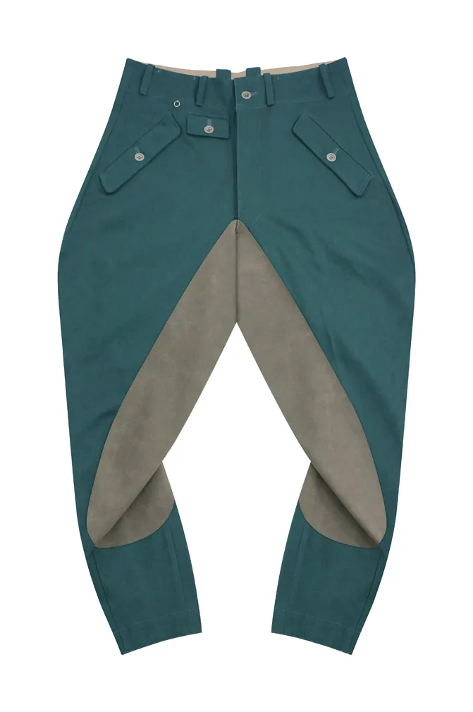   Polizei German M1944 Summer HBT Mounted Troops Riding Breeches German-Uniform