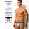 4 PCS 50g ultra-thin, highly translucent, sexy transparent ice silk seamless breathable nude boxer briefs