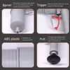 [US Local Warehouse] Pneumatic Pipe Plungers High Pressure Manual Sink Plunger for Bathroom (Grey)