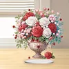  5D DIY Special Shape Diamond Painting Desk Ornament Vase Flower Decor Kit