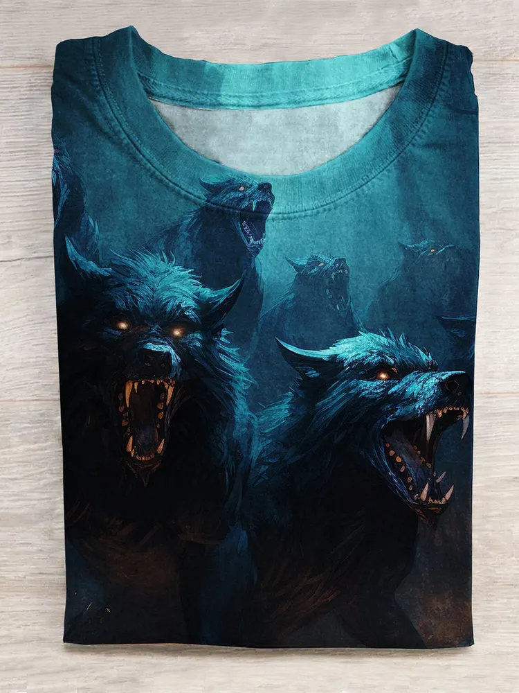 Werewolf couple T-shirt