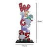 (US Local)DIY Christmas Diamond Art Desktop Ornaments Rhinestones Craft Kits