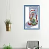 Santa Claus -16CT Stamped Cross Stitch Kit(33*49cm)