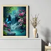 Butterfly Waterfall - 11CT/14CT Stamped Cross Stitch 40*50cm/15.75*19.69in