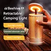 Telescopic Camping Light USB Rechargeable Camping Lantern Table Lamp for Camping