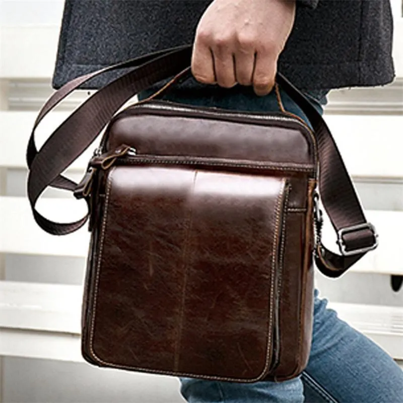 High Quality Top Layer Leather Handbag Multifunctional Crossbody Bag