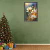 Diamond Painting-DIY Full Round Drill Orange Flowers(40*60 CM)