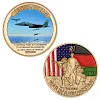 Military Collection Commemorative Coin Badge Afghanistan War Medal