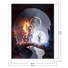 Lord Of The Ring - 11CT Stamped 3 Strands Cross Stitch 45*55cm/17.72*21.65in