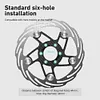 160/180mm Bicycle Rotor Disc 6 Holes Road Bicycle Center Lock Disc for Road Bike