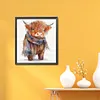 Highland Cow-14CT/18CT Stamped/Counted Cross Stitch 40*45cm/15.75*17.72in