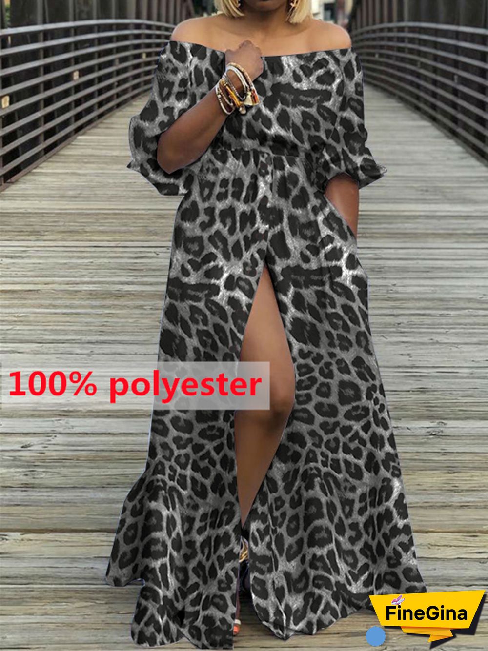 Summer Dresses Women Celmia High Split White Long Sundress Sexy High Waist Maxi Robes Three Quarter Sleeves Party Vestidos