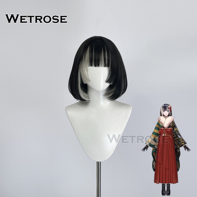 [Wetrose] Hololive ReGLOSS Juufuten Raden Kimono Vtuber Cosplay Costume 儒烏風亭らでん着物コスプレ