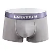 Men's Underwear Boxer Briefs Cotton Business Trunks Short Leg Stretch Panties Soft Underpants