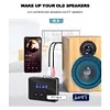BT 5.4 Transmitter Receiver with RCA 3.5mm AUX & Display Wireless Audio Adapter