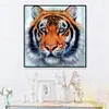 Tiger - Full Round Diamond Painting  30*30cm