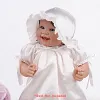 White Reborn Baby Doll Clothes Adorable Outfit for 17''-20'' Reborn Baby - RBBI-Myrebornbabydoll&reg; Myrebornbabydoll&reg;