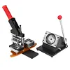 [US Local Warehouse] 50x50mm Square Magnet Maker Machine with 100 Sets Materials Fridge DIY Photo Magnet Making Machine for Crafting Home Use Business