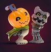 Pumpmon & Gottsumon - Digimon Statue - KOKO-Studio